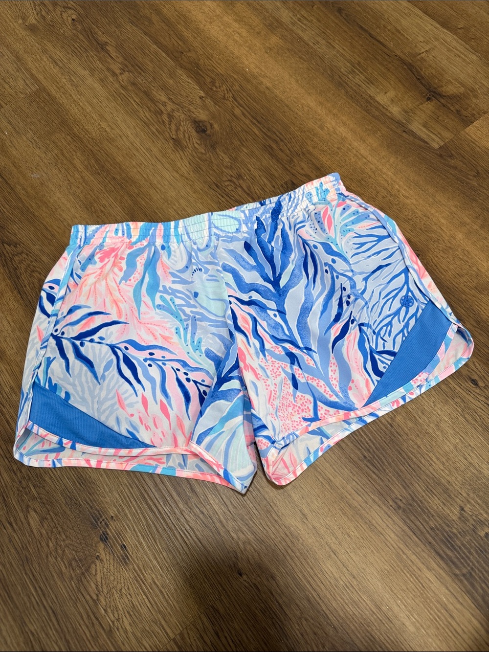Lilly Pulitzer Luxletic Ocean Trail Athletic Shorts